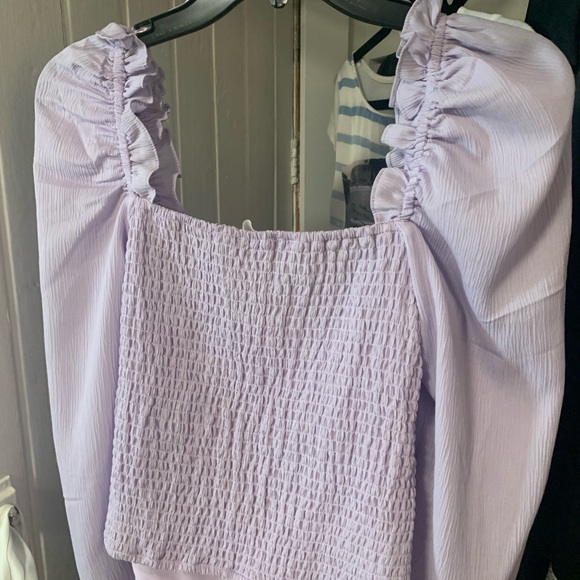 Purple top from Nordstrom, vey pretty and feminine - Picture 2 of 2